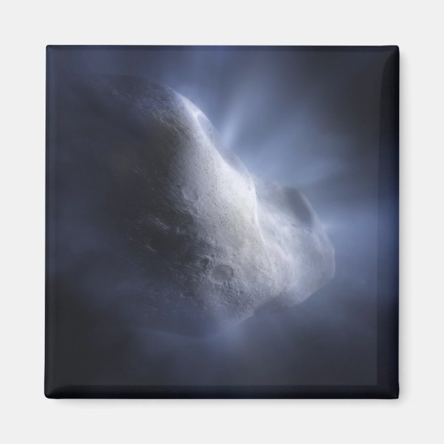 Íman Feche Ilustrativamente O Tempel De Cometa. (Frente)