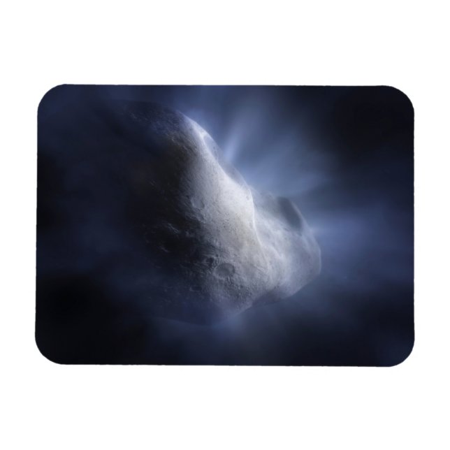 Íman Feche Ilustrativamente O Tempel De Cometa. (Horizontal)