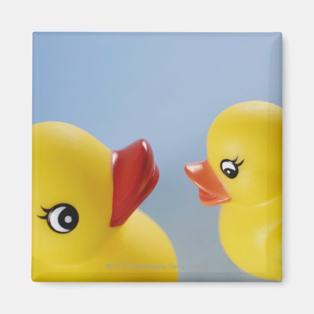 Íman Fecho de dois patos de borracha (Frente)