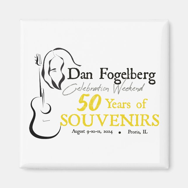 Íman Fed Celebration Weekend 2024 Refrigerator Magnet (Frente)