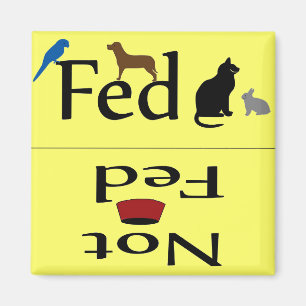 Íman Fed e não ímã dos animais de Fed