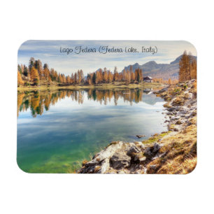 Íman Federa Lake Landscape - Lago Federa, Itália