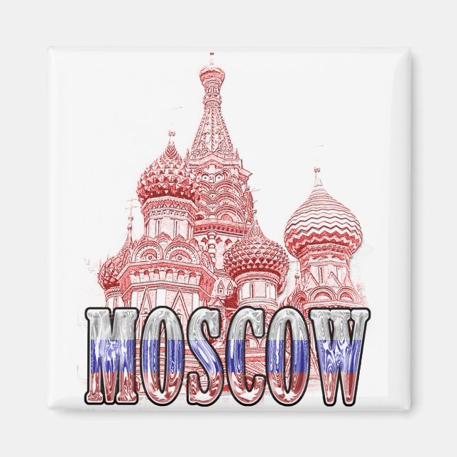 Íman Federação Russa de Moscou (Frente)