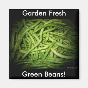 Íman Feijões verdes em destaque