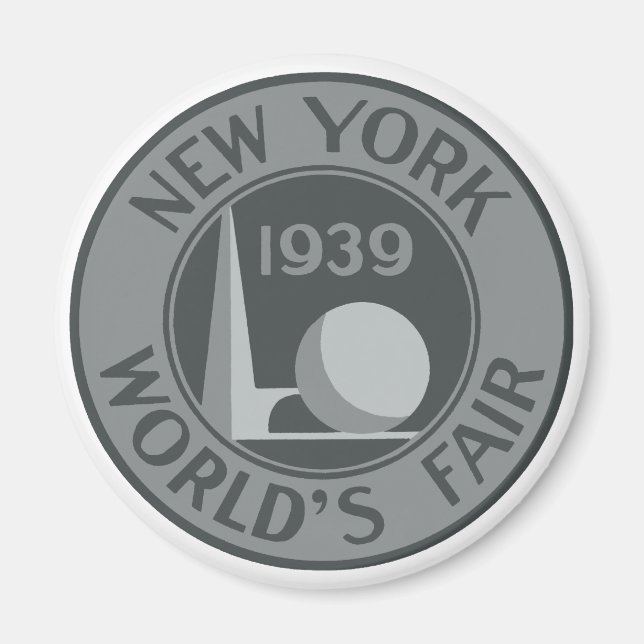 Íman Feira Mundial de Nova Iorque de 1939 (Frente)