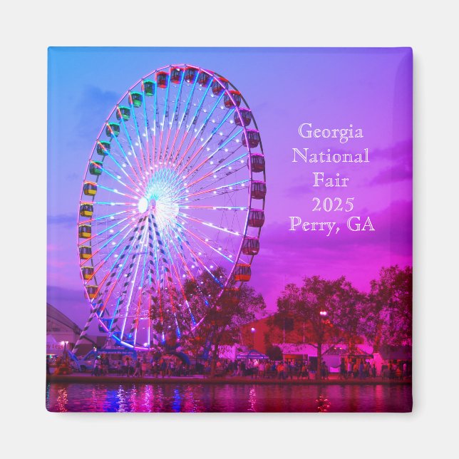 Íman Feira Nacional da Geórgia, Perry GA (Frente)