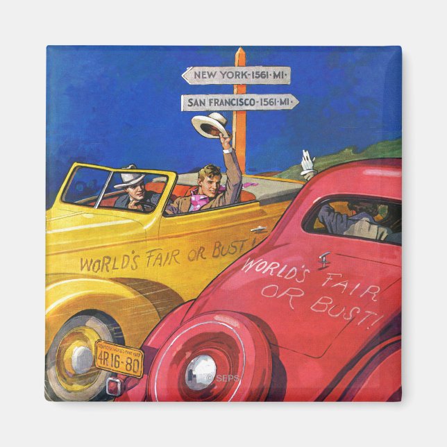 Íman Feira ou busto do mundo (Frente)