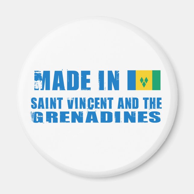 Íman Feitas no Santo Vincent e Granadinas (Frente)