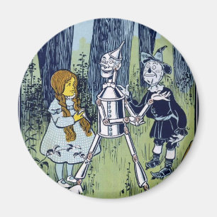 Íman Feiticeiro de Oz Dorothy Tin Woodsman Scarecrow
