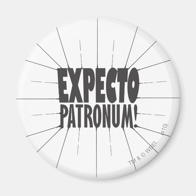Íman Feitiço Harry Potter | EXPECTO PATRONUM™! (Frente)