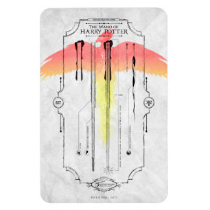 Íman Feitiços de Harry Potter   Infográfico da Varinha 