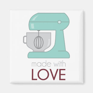 Íman Feito Com Misturador De Cozinha De Amor