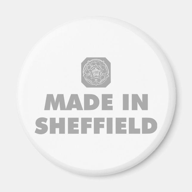 Íman Feito em Sheffield (Frente)