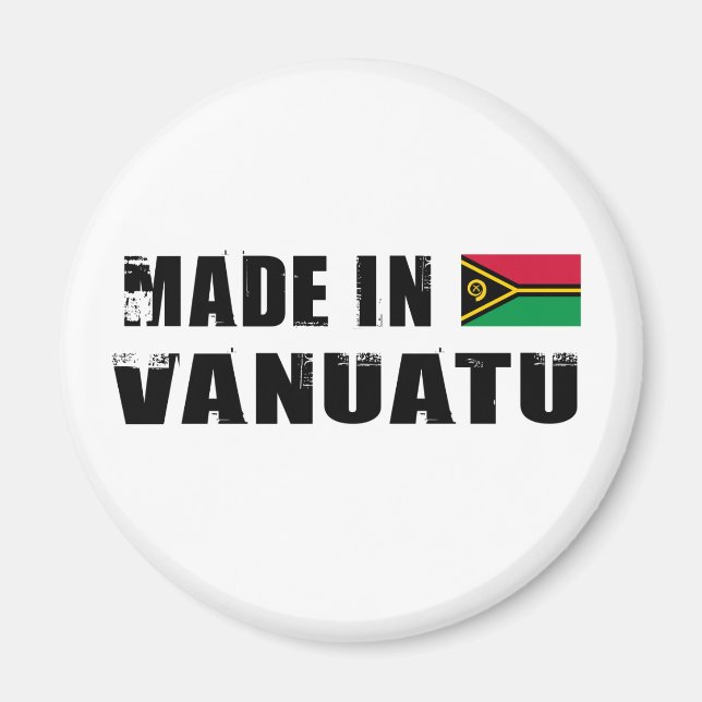 Íman Feito em Vanuatu (Frente)