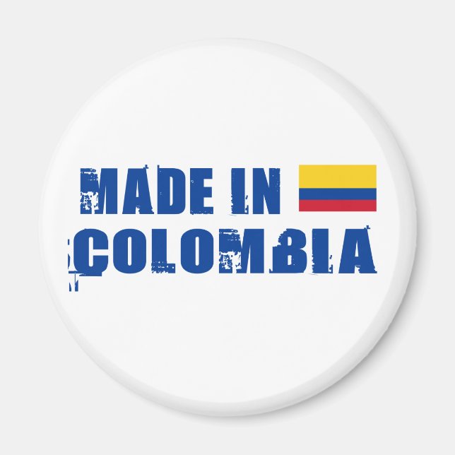 Íman Feito na Colômbia (Frente)