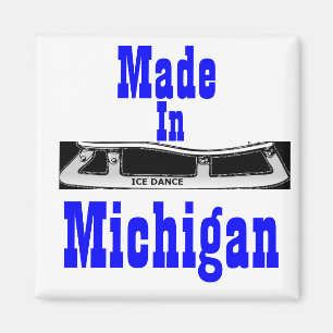 Íman Feito na dança do gelo de Michigan