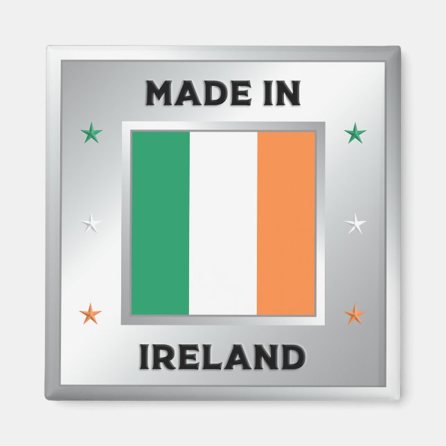 Íman Feito na Irlanda (Frente)