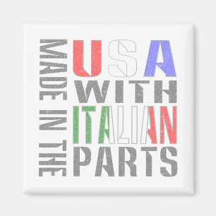 Íman Feito nos EUA com peças italianas