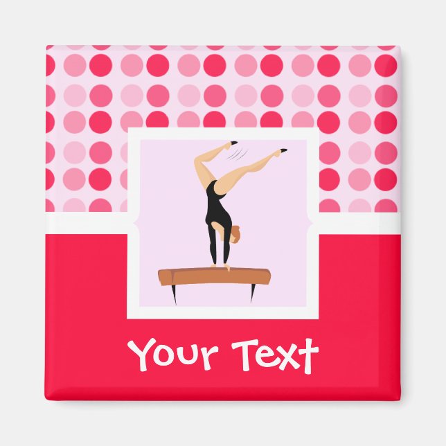 Íman Feixe de Equilíbrio da Ginástica Cólvora (Frente)