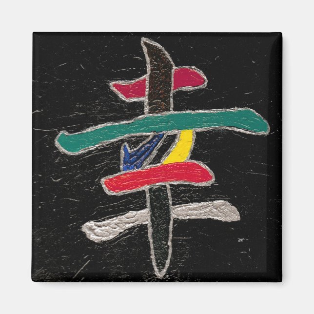 Íman felicidade (Frente)