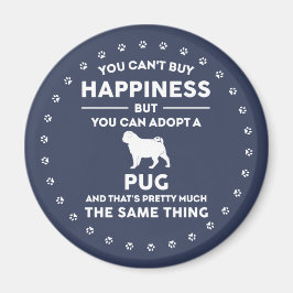 Íman Felicidade de adoção de cão