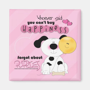 Íman Felicidade do filhote de cachorro