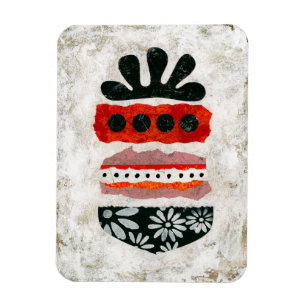 Íman Felicidade importa o refrigerador Magnet Abstrato 