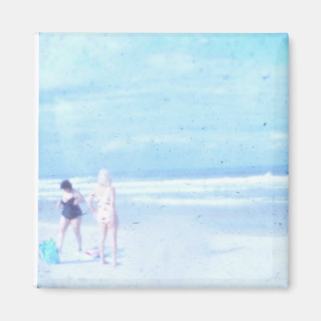 Íman felicidade na praia (Frente)