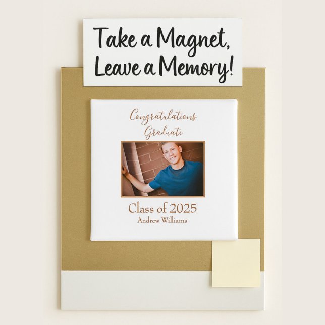 Íman Felicita a Classe de Formando de Foto 20XX (Criador carregado)