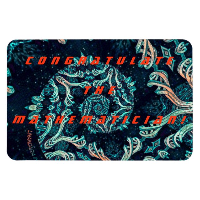 Íman Felicito O Matemático! (Horizontal)