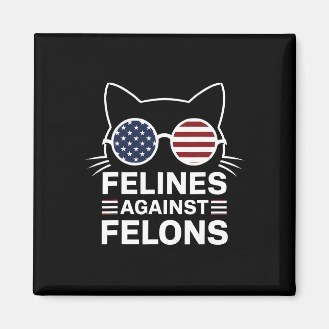 Íman Felinos Contra Felons (Frente)