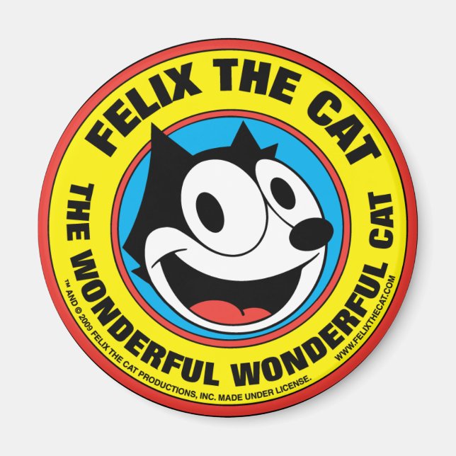 Íman Felix Round Magnet (Frente)