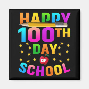 Íman Feliz 100º Dia da Escola para Professores e Estud
