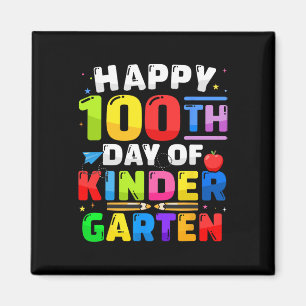 Íman Feliz 100º Dia Do Jardim De Infância 100 Dias Para
