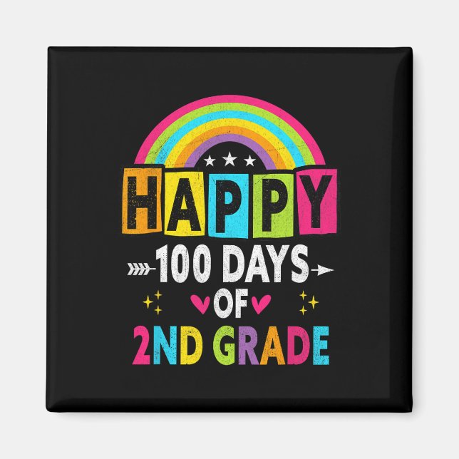 Íman Feliz 100 Dias De Professores Do segundo (Frente)