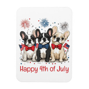 Íman Feliz 4 De Julho, Buldog Francês