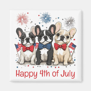 Íman Feliz 4 De Julho, Buldog Francês