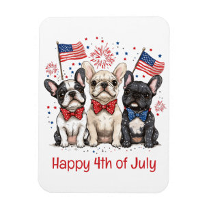 Íman Feliz 4 De Julho, Buldog Francês