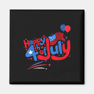 Íman Feliz 4 de julho dia da independência EUA 4 de jul
