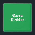Íman Feliz aniversário<br><div class="desc">Feliz aniversário</div>