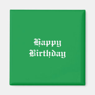 Íman Feliz aniversário