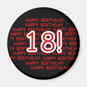 Íman Feliz aniversario 18