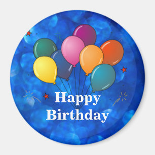 Íman Feliz Aniversário, Balões de Celebração