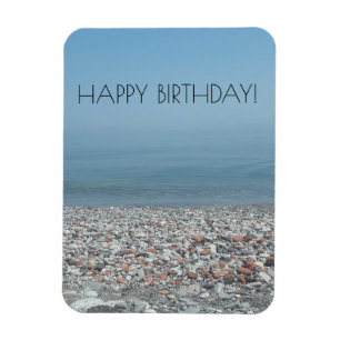 Íman Feliz aniversario de Pebble Beach o Lago Ontário
