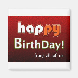 Íman Feliz Aniversário De Todas Nós Estrelas