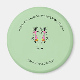 Íman Feliz aniversário, Festa de Celebração