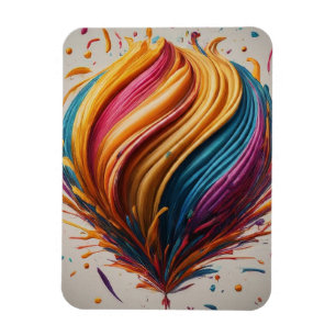 Íman Feliz Aniversário Joy Foto Flexível