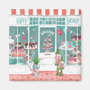 Íman Feliz aniversário   Magnet