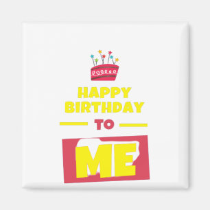 Íman Feliz aniversário para mim