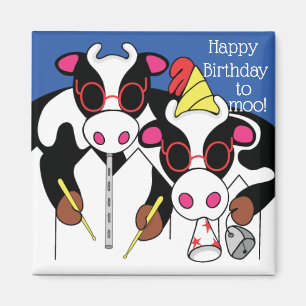 Íman Feliz aniversário para Moo da Magnet Square!